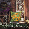California California Poppies in Watercolor Throw Pillow 18" x 18" DAC1630 product image at NuMercy 5