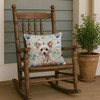 Hairless Chinese Crested Coastal Sea Glass Throw Pillow 18" x 18" product image at NuMercy 4