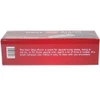 Red box with barcode and text, Super Door Stop Alarm product packaging, featuring product information and branding details.