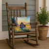 Montana Bitterroot in Watercolor Throw Pillow 18" x 18" DAC1679 product image at NuMercy 4