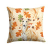 Fawn Greyhound Heirloom Fall Throw Pillow 18" x 18" product image at NuMercy