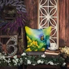 Kentucky Goldenrod in Watercolor Throw Pillow 18" x 18" DAC1659 product image at NuMercy 5