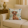 Liver Pointer Coastal Sea Glass Throw Pillow 18" x 18" product image at NuMercy 2