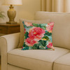 Alabama Camellia in Watercolor Throw Pillow 18" x 18" DAC1622 product image at NuMercy 2