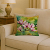 Mississippi Magnolia in Watercolor Throw Pillow 18" x 18" DAC1675 product image at NuMercy 2