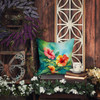 Hawaii Hawaiian Hibiscus in Watercolor Throw Pillow 18" x 18" DAC1641 product image at NuMercy 5