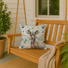 Xoloitzcuintli Coastal Sea Glass Throw Pillow 18" x 18" product image at NuMercy 3
