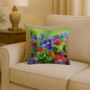 Illinois Violet in Watercolor Throw Pillow 18" x 18" DAC1648 product image at NuMercy 2