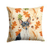 Toy Fox Terrier Heirloom Fall Throw Pillow 18" x 18" product image at NuMercy
