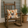 Toy Fox Terrier Heirloom Fall Throw Pillow 18" x 18" product image at NuMercy 4