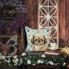 Sable Pekingese Coastal Sea Glass Throw Pillow 18" x 18" product image at NuMercy 5