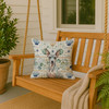 American Hairless Terrier Coastal Sea Glass Throw Pillow 18" x 18" product image at NuMercy 3