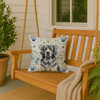 Gray Newfoundland Coastal Sea Glass Throw Pillow 18" x 18" product image at NuMercy 3