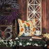 Blue Merle Collie Heirloom Fall Throw Pillow 18" x 18" product image at NuMercy 7