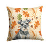 Miniature Schnauzer Heirloom Fall Throw Pillow 18" x 18" product image at NuMercy