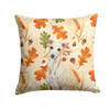 Cream Italian Greyhound Heirloom Fall Throw Pillow 18" x 18" product image at NuMercy