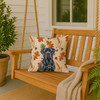 Black Neapolitan Mastiff Heirloom Fall Throw Pillow 18" x 18" product image at NuMercy 3