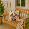 Blue and Tan Yorkshire Terrier Heirloom Fall Throw Pillow 18" x 18" product image at NuMercy 3