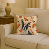 Boston Terrier Heirloom Fall Throw Pillow 18" x 18" product image at NuMercy 2