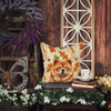 Red Chow Chow Heirloom Fall Throw Pillow 18" x 18" product image at NuMercy 7