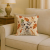 Sealyham Terrier Heirloom Fall Throw Pillow 18" x 18" product image at NuMercy 2