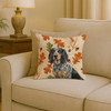 Bluetick Coonhound Heirloom Fall Throw Pillow 18" x 18" product image at NuMercy 2