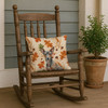 Xoloitzcuintli Heirloom Fall Throw Pillow 18" x 18" product image at NuMercy 4