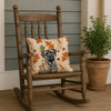 Brindle Mastiff Heirloom Fall Throw Pillow 18" x 18" product image at NuMercy 4