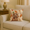 Boykin Spaniel Heirloom Fall Throw Pillow 18" x 18" product image at NuMercy 2