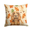 Sussex Spaniel Heirloom Fall Throw Pillow 18" x 18" product image at NuMercy