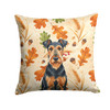 Airedale Terrier Heirloom Fall Throw Pillow 18" x 18" product image at NuMercy