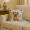 Vizsla Coastal Sea Glass Throw Pillow 18" x 18" product image at NuMercy 2