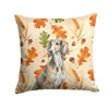 Grizzle Saluki Heirloom Fall Throw Pillow 18" x 18" product image at NuMercy