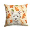 Westie Heirloom Fall Throw Pillow 18" x 18" product image at NuMercy