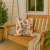 Spinone Italiano Heirloom Fall Throw Pillow 18" x 18" product image at NuMercy 3