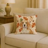 Lemon and White Beagle Heirloom Fall Throw Pillow 18" x 18" product image at NuMercy 2