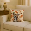 Brindle Staffordshire Bull Terrier Heirloom Fall Throw Pillow 18" x 18" product image at NuMercy 2