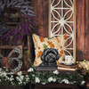 Black Lhasa Apso Heirloom Fall Throw Pillow 18" x 18" product image at NuMercy 7