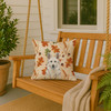 White German Shepherd Heirloom Fall Throw Pillow 18" x 18" product image at NuMercy 3