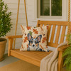Blue Merle Cardigan Welsh Corgi Heirloom Fall Throw Pillow 18" x 18" product image at NuMercy 3