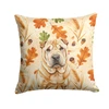 Red Shar Pei Heirloom Fall Throw Pillow 18" x 18" product image at NuMercy