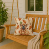 Red Bullmastiff Heirloom Fall Throw Pillow 18" x 18" product image at NuMercy 3