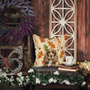 Chocolate Cocker Spaniel Heirloom Fall Throw Pillow 18" x 18" product image at NuMercy 7