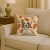 Liver Belton English Setter Heirloom Fall Throw Pillow 18" x 18" product image at NuMercy 2