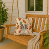 Liver Belton English Setter Heirloom Fall Throw Pillow 18" x 18" product image at NuMercy 3