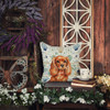 Ruby English Toy Spaniel Coastal Sea Glass Throw Pillow 18" x 18" product image at NuMercy 5