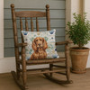 Boykin Spaniel Coastal Sea Glass Throw Pillow 18" x 18" product image at NuMercy 4