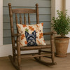Black Skye Terrier Heirloom Fall Throw Pillow 18" x 18" product image at NuMercy 4