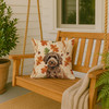 Spanish Water Dog Heirloom Fall Throw Pillow 18" x 18" product image at NuMercy 3