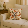 Fawn American Staffordshire Terrier Heirloom Fall Throw Pillow 18" x 18" product image at NuMercy 2